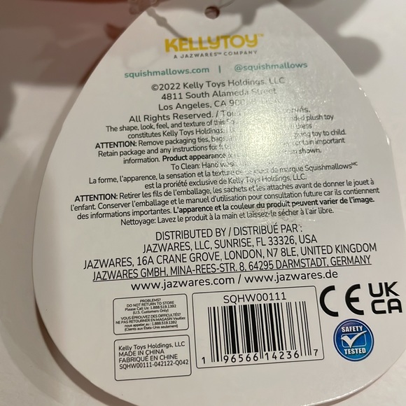 Delie Candy Corn Bat Squishmallow 2022 6/7”Halloween Plush Toy. - Picture 6 of 8